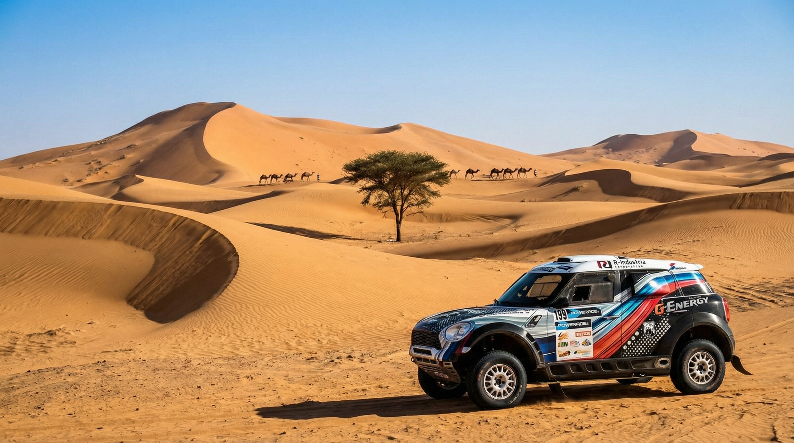 Команда G-Energy Team выиграла ралли-марафон Africa Eco Race 2017