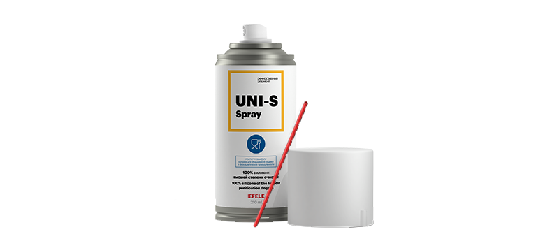 Силиконовая смазка EFELE UNI-S Spray Силиконовая смазка EFELE UNI-S Spray