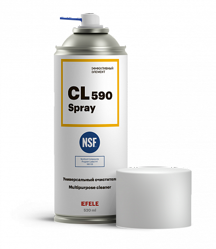 Универсальный очиститель с пищевым допуском NSF H1 EFELE CL-590 Spray